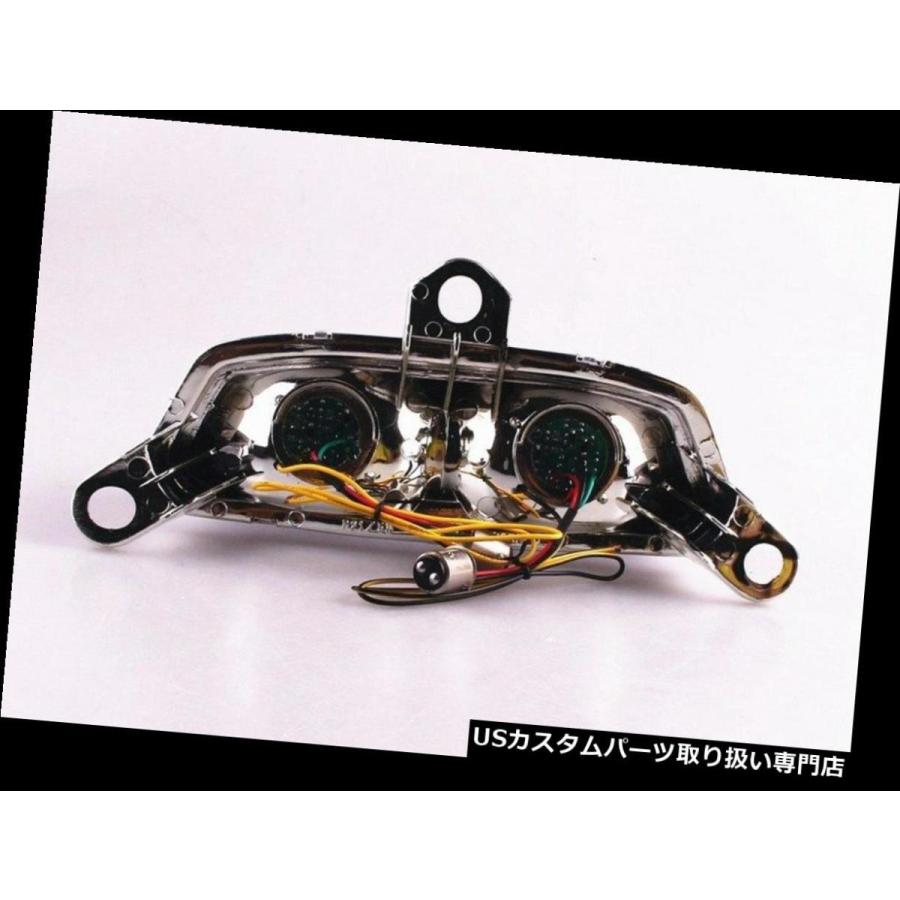 USテールライト LedテールライトクリアレンズInt.Turnシグナルカワサキ