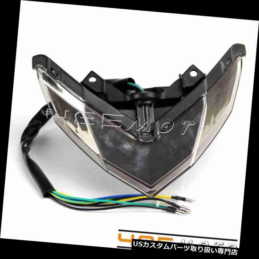 USテールライト LEDターンシグナル統合テールライトフィットKawasaki Ninja 300 250R 2013 2015  LED Turn