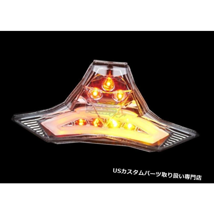 USテールライト 2014-2016川崎Z1000インテグレーテッドLED +