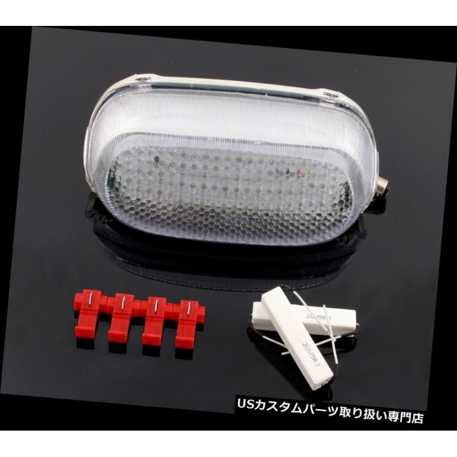 USテールライト Kawasaki ZZR600 ZZR250 ZX600E ZX11R / 11 PY用クリア