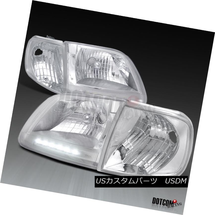 ヘッドライト 1997?2003年フォードF150遠征LEDヘッドライト+コーナー 1997-2003 Ford F150 Expedition LE