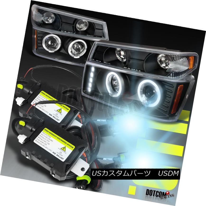 ヘッドライト スリムHID + 2004-2012シボレーキャニオンプロジェクター+バンプ erライト Slim HID+2