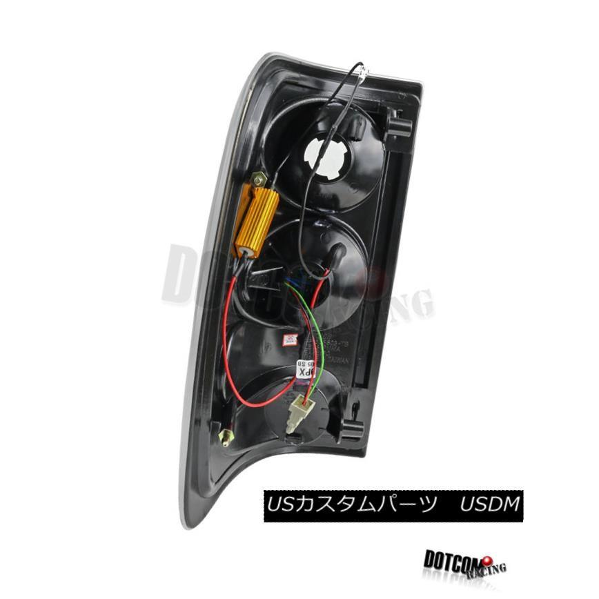 ヘッドライト 04-08 Ford F150スモークハローR8 LED DRLプロジェクターヘッドライト+スモーキー  keの画像