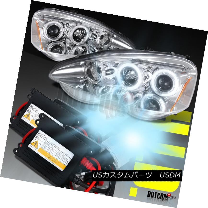ヘッドライト スリムHID + 2002-2004 Acura RSX DC5プロジェクターヘッドライト Slim HID+2002-2004 Acu