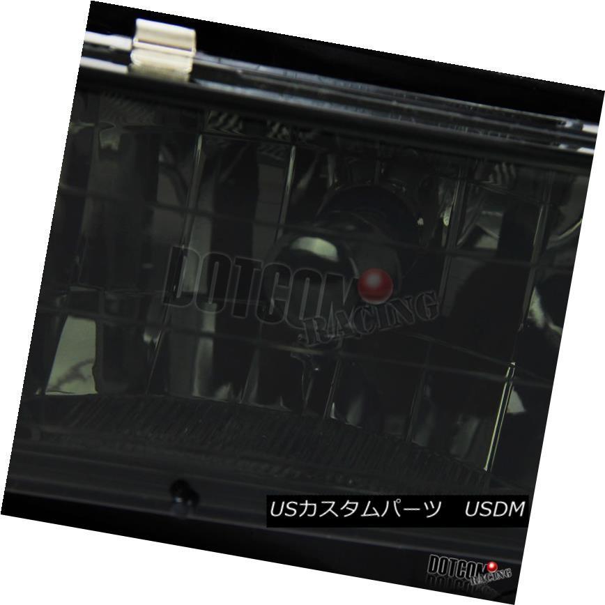 ヘッドライト 94-98シボレー郊外C / K C10煙ヘッドライトコーナーバンパーランプ+ 8-LED DRLフォグ 94-98 Chevy Sub_2