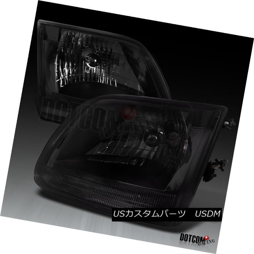 前照灯 1997?2003年ジェラルド・r・フォードF150トラックダイヤモンドヘッドランプL + R 1997-2003 Ford F150 Truck Di 車、バイク、自転車-自動車-ライト、レンズ