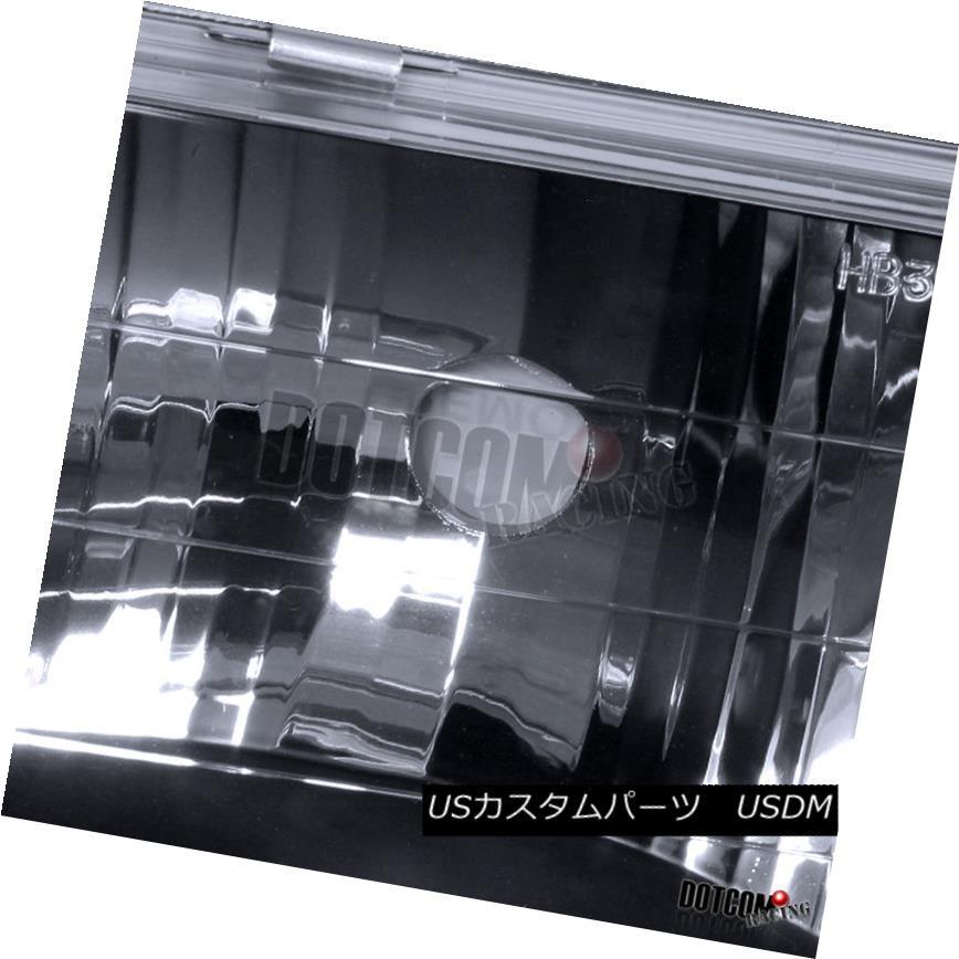 ヘッドライト 94-98 Chevy C / K C10ピックアップブラックヘッドライトコーナーバンパーランプ+クリアテールランプ 94-98 Cheの画像