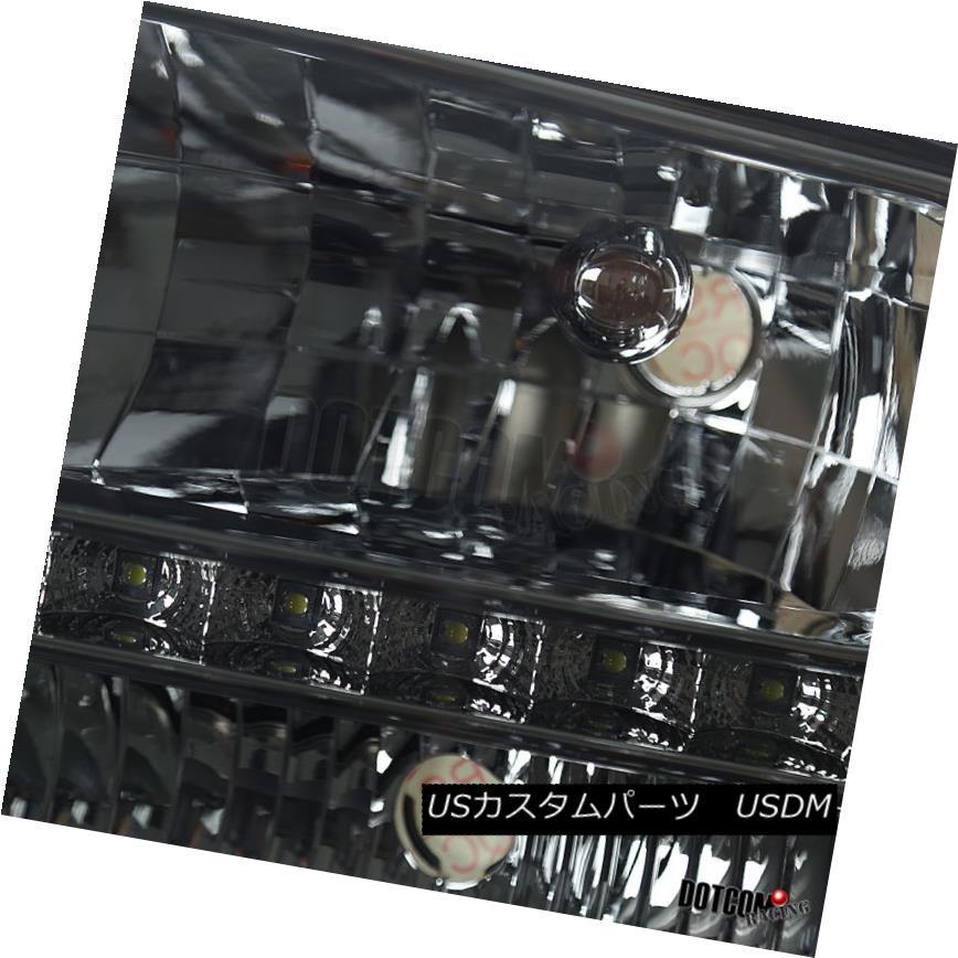 ヘッドライト 1999-2004フォードF250 F350スーパーデューティエクスカーション煙1PC SMD LED DRLヘッドライト 1999-2の画像