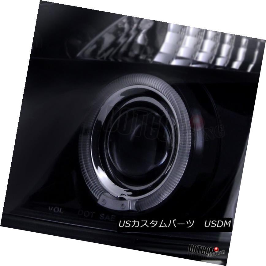 ヘッドライト 2005-2010 Cobalt 2007-2009 G5交換用光沢ブラックハロープロジェクターヘッドライト 2005-2010 Cobの画像