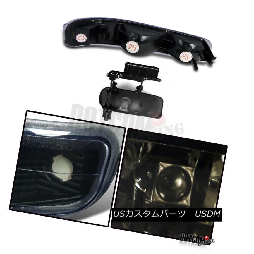 ヘッドライト 99-02 Silverado Black / Clearヘッドライト+ Bum  、ランプ/スモークレンズフォの画像