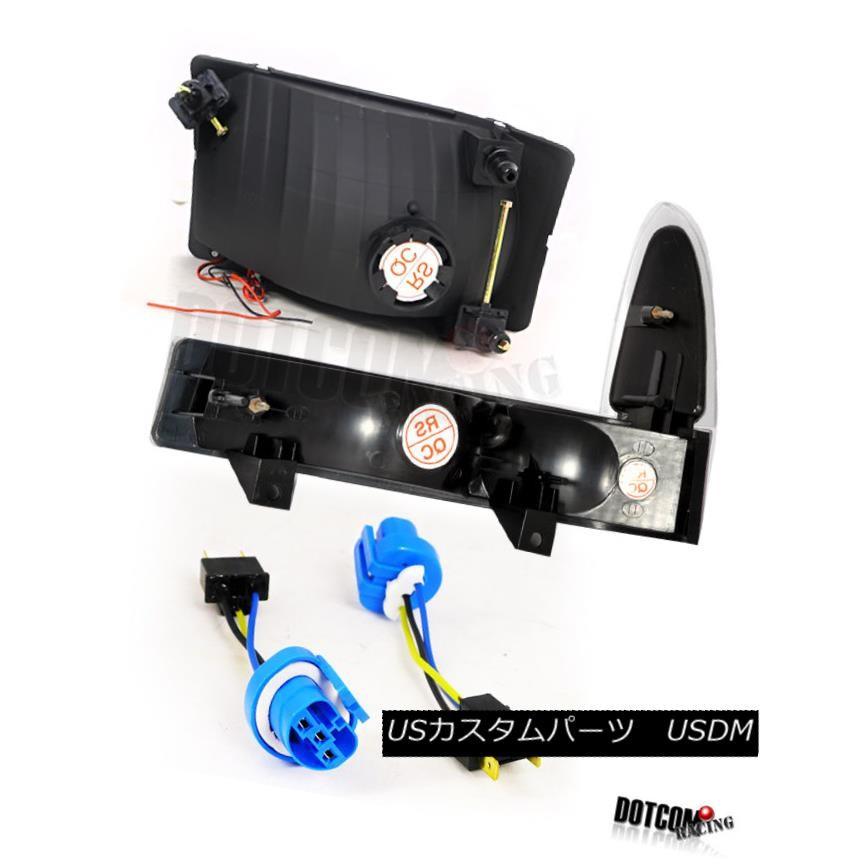 ヘッドライト ブラック99-04 Ford F250 F350 F450 F550ユーロヘッドライト+ Cor wbr>  nerランプの画像