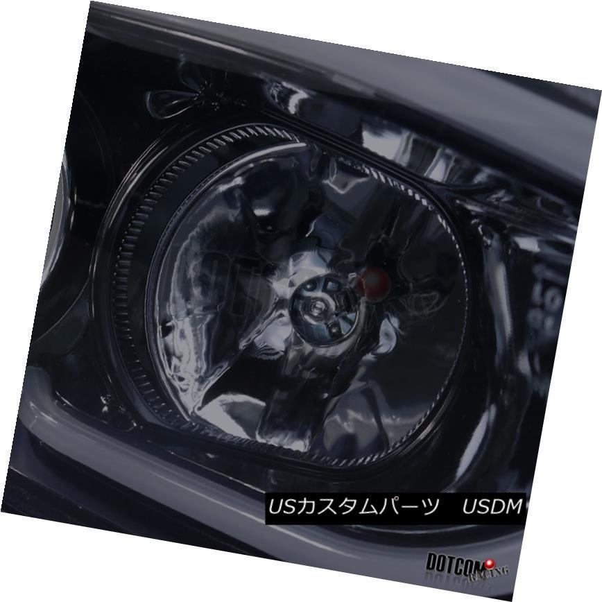 ヘッドライト 2008-2009ポンティアックG8光沢ブラックプロジェクターヘッドライトヘッドランプ+ LED DRLバー 2008-2009 Ponの画像