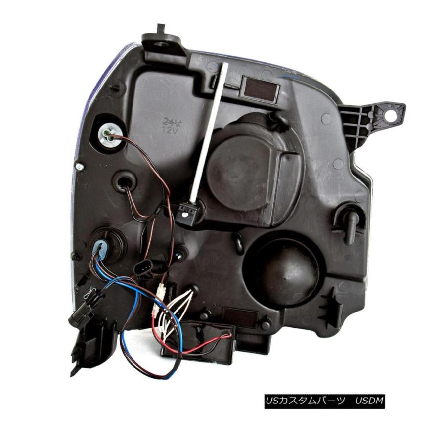 ヘッドライト [デュアルCCFL Halo] 2007-2014 GMC Yukon / XL / Denali  iプロジェクターブラックの画像