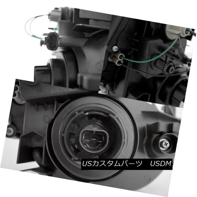 ヘッドライト 2002年には2003スバルインプレッサWRXアウトバックJDMバグアイスタイルブラックヘッドライトペア For 2002 2003 Sの画像