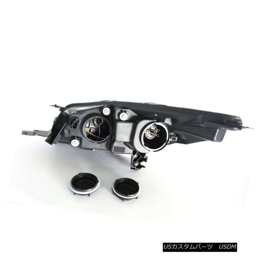 ヘッドライト 2013 2014 2015 Ford Escape LED Uタイプi8スタイルクロームプロジェクターヘッドライトペア 2013 20の画像
