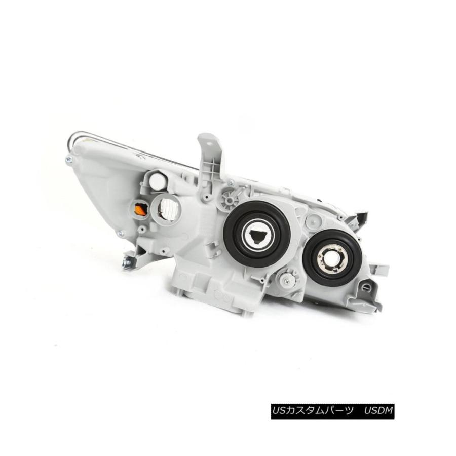 ヘッドライト 2007年2008年トヨタカムリブラックプロジェクターヘッドライトペア 2007 2008 2009 Toyota Camry Blacの画像