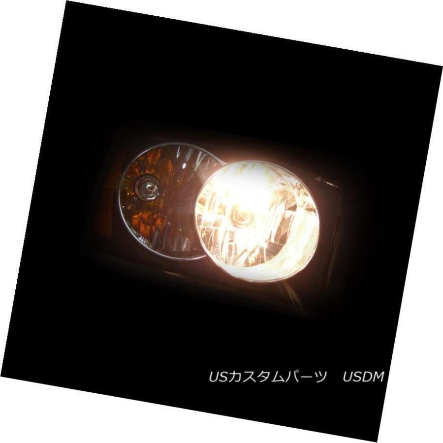 ヘッドライト [Blubs Included] 2005 2006 2007ダッジダコタ工場スタイルブラックヘッドライトペア [Blubs Incluの画像