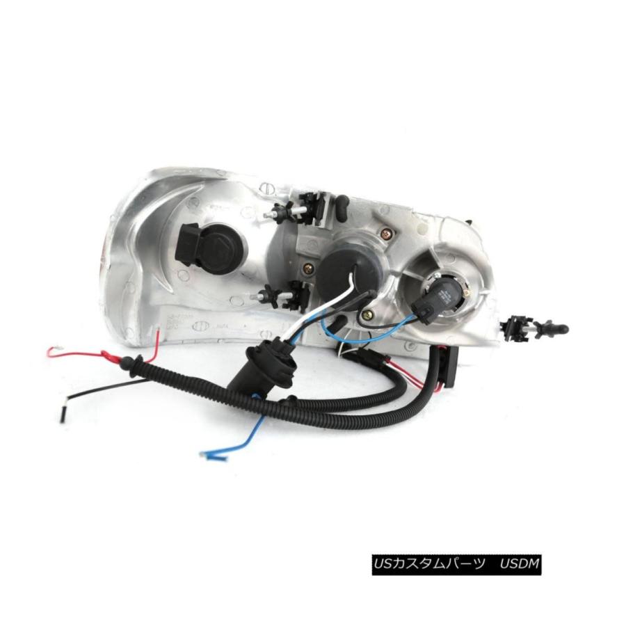 ヘッドライト 1997年?2003年フォードF150 / 1997-2002遠征用LEDハロープロジェクターヘッドライトペア 1997-2003 Foの画像
