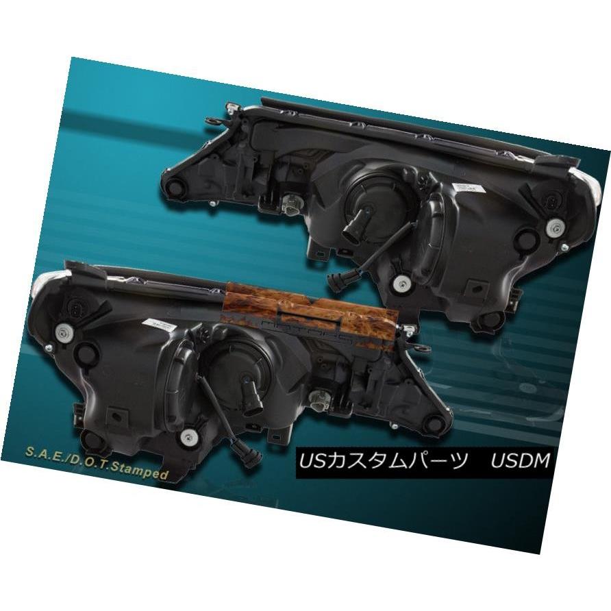 ヘッドライト NEW 2013 2014 2015トヨタRav-4 Rav4クロムプロジェクターヘッドライト（LEDストリップバー付） NEW 201の画像
