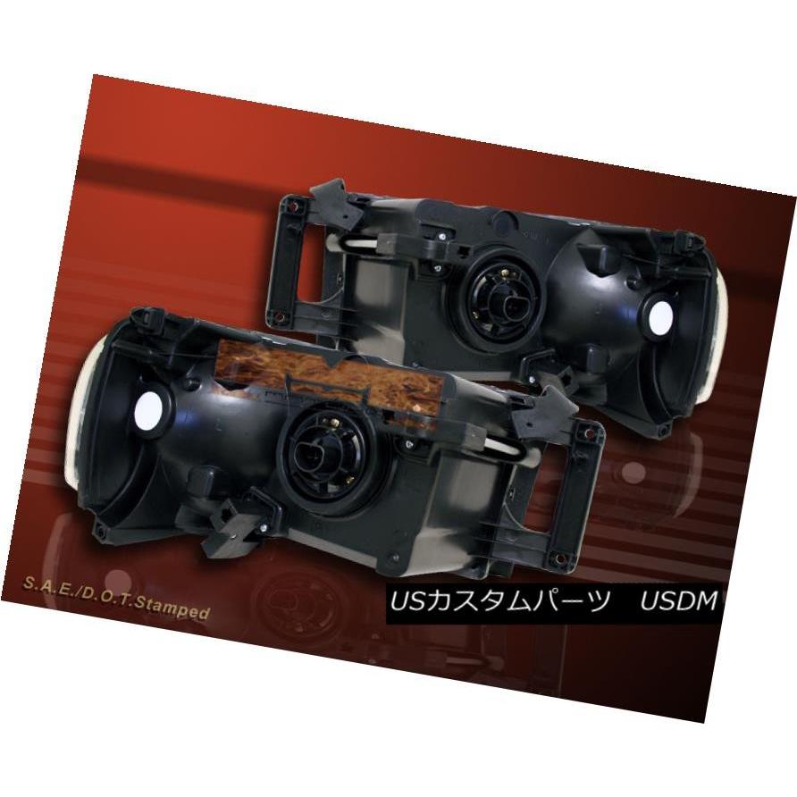 ヘッドライト 2002-2005 Dodge Ram 1500 / 2003-2005 2500/3500ヘッドライトブラック 2002-2005 Dの画像
