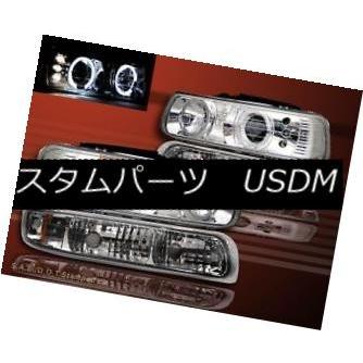 前照灯 99-02 CHEVY SILVERADO 00-06 SUBURBAN / TAHOE事業計画LED前照灯+ BUM \u003cwb