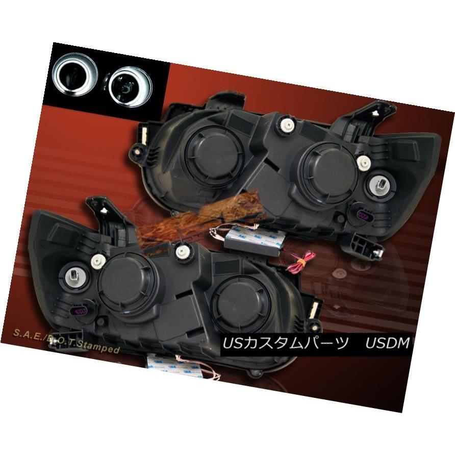 ヘッドライト 2012-2014シボレーソニックCCFLハロープロジェクターBLKヘッドライトアンバー4D /ハッチバック 2012-2014 CHEの画像