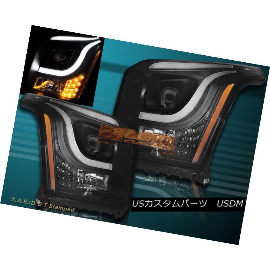 ヘッドライト 15-16 GMC Yukon XLユーティリティー4Door Plankスタイル