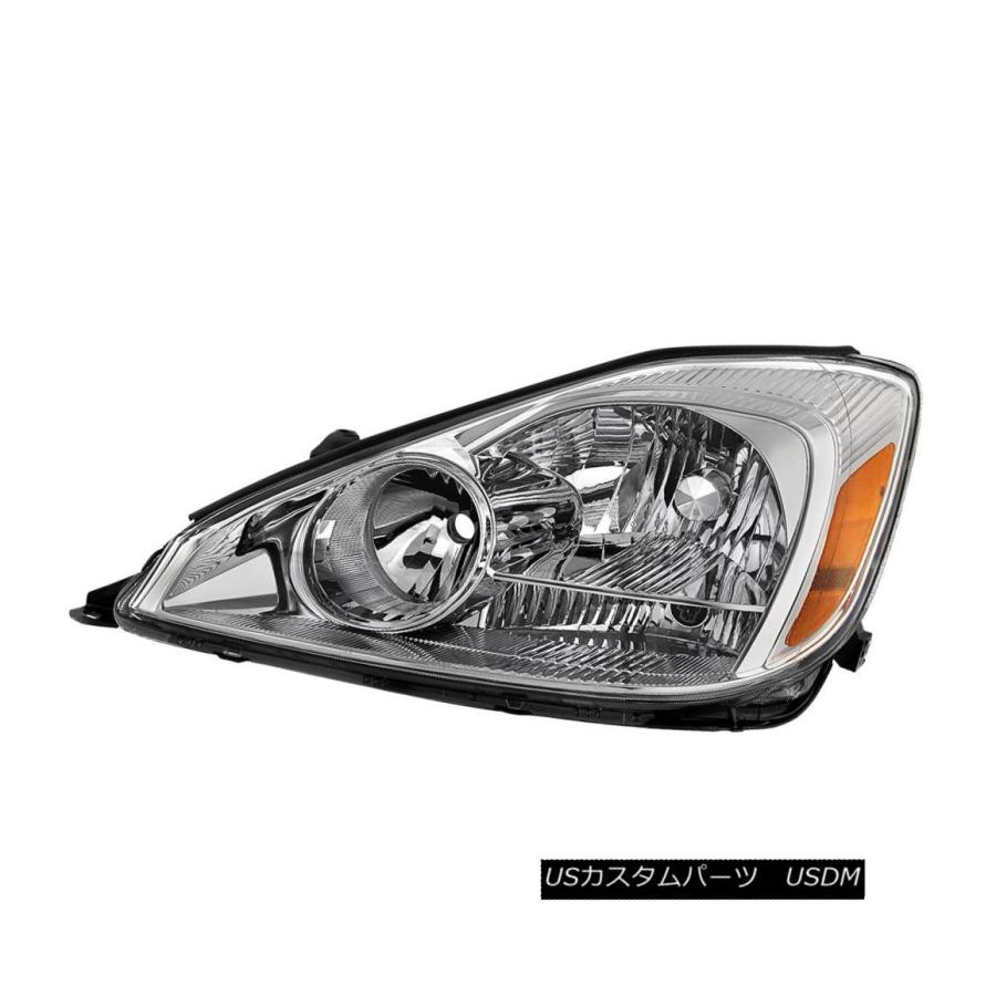 ヘッドライト トヨタ04-05シエナクロームハウジング交換ヘッドライトドライバ/左側 Toyota 04-05 Sienna Chrome Housi