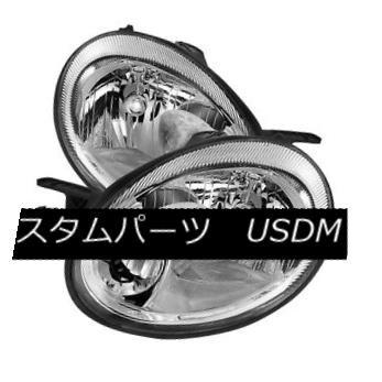 ヘッドライト ドッジ03-05ネオンクロームハウジング交換ヘッドライトペアSE SRT SXT RT Dodge 03-05 Neon Chrome