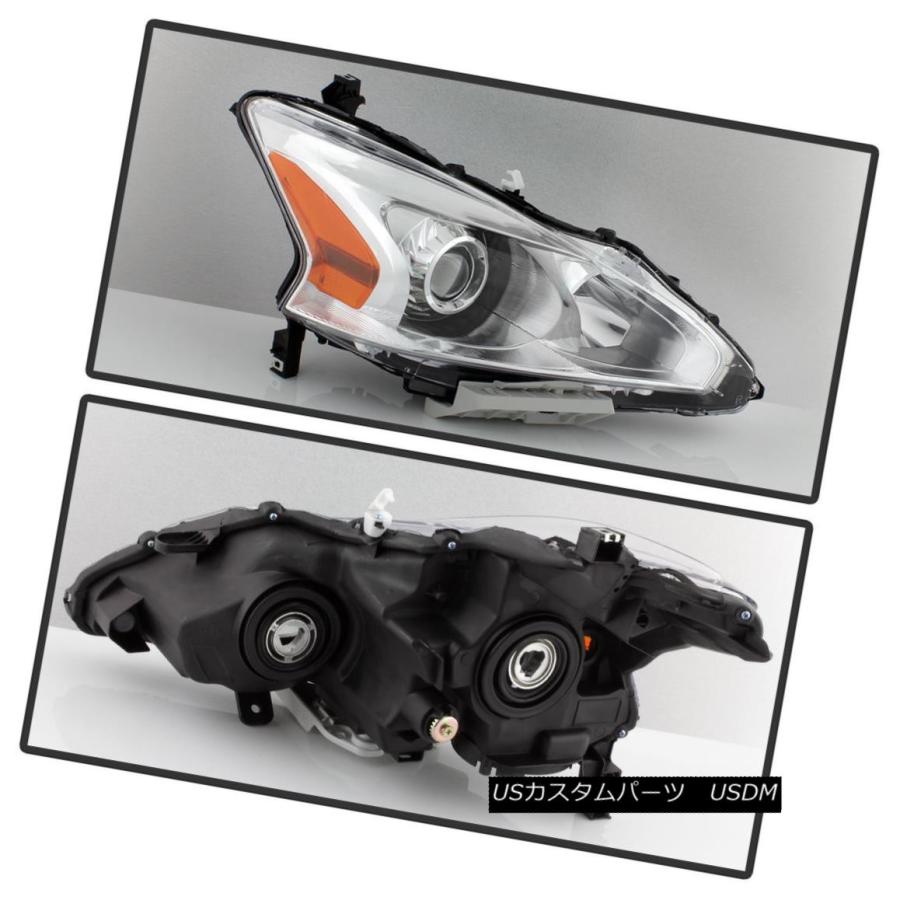 ヘッドライト フィット日産13-15アルティマ4Drセダン交換ヘッドライト乗客/右サイド Fit Nissan 13-15 Altima 4Dr Seの画像