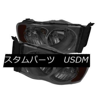 ヘッドライト ドッジ02-05 Ram 1500 2500 3500煙レンズ交換ヘッドライトランプペア Dodge 02-05 Ram 1500 25