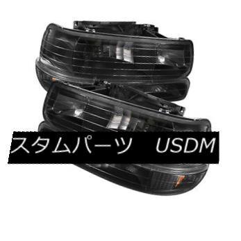 ヘッドライト Chevy 99-02 Silverado 00-06タホ郊外の黒の交換バンパーヘッドライト Chevy 99-02 Silverado