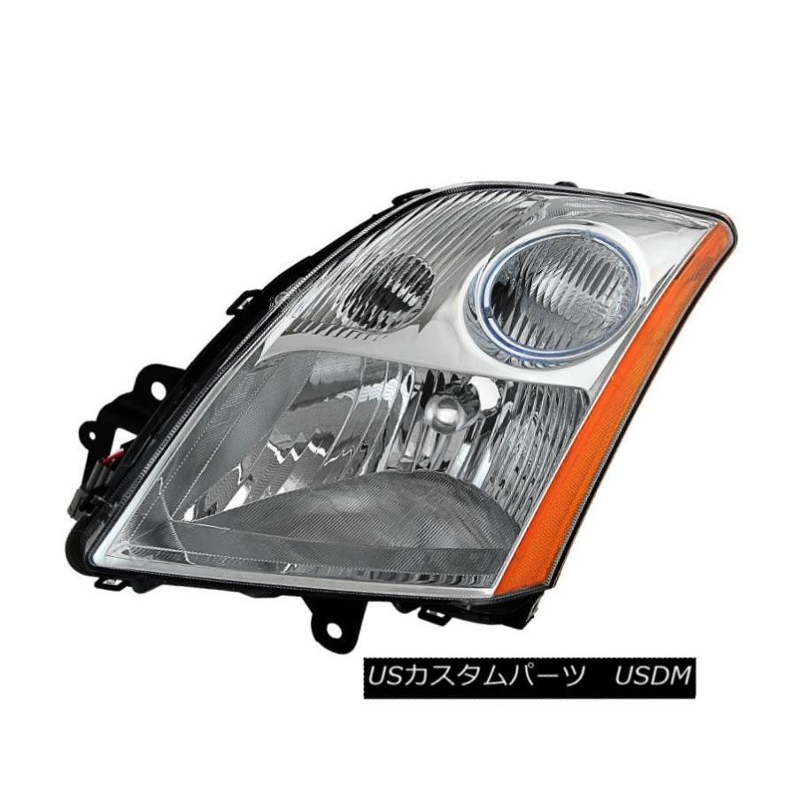 ヘッドライト フィット日産07-09 Sentra 2.0L 2.5L交換用ヘッドライトドライバ/左サイドランプ Fit Nissan 07-09 S