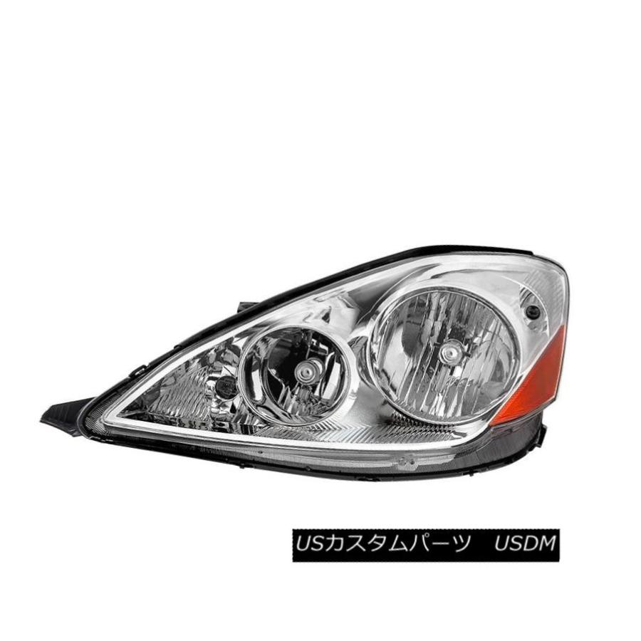 ヘッドライト トヨタ06-10シエナクロームハウジング交換ヘッドライトドライバ/左側 Toyota 06-10 Sienna Chrome Housi