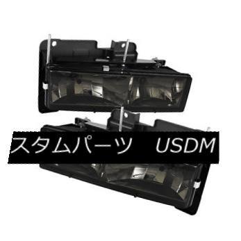 前照灯 シボレー88-98 GMC C / K取りあつめる1500/2500/3500スモークレンズ取り替えっこ用前照灯 Chevy 88-98 その他ライト-ライト、レンズ
