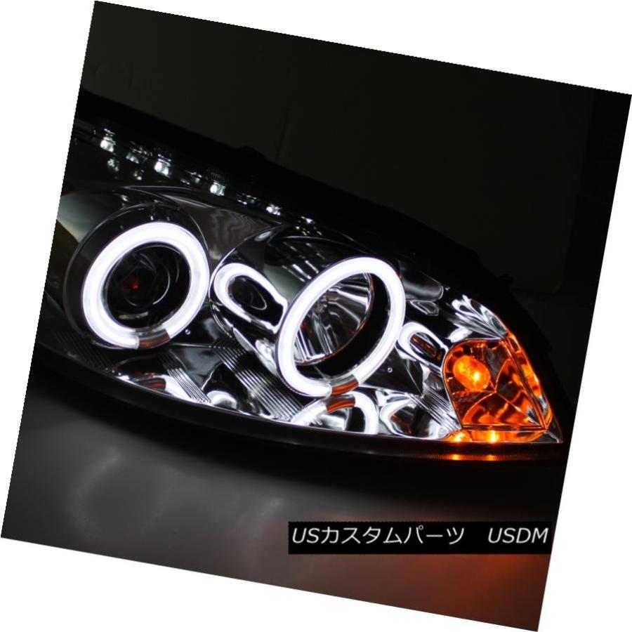 ヘッドライト Chevy 06-13インパラクロームCCFL Halo LEDプロジェクターヘッドライトLT LS LTZ SS Chevy 06-1の画像