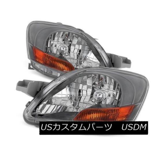 ヘッドライト トヨタ07-11ヤリスクロームハウジング交換ヘッドライト左+右セット Toyota 07-11 Yaris Chrome Housing