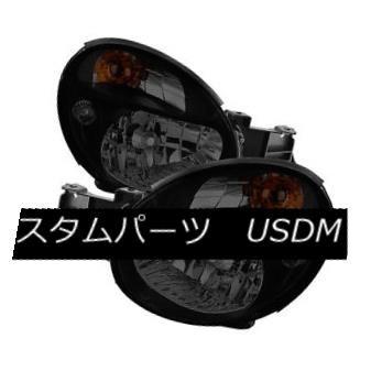 前照灯 Fit Subaru 02-03インプレッサブラックハウジングスモークレンズ取り替えっこ前照灯WRX RS Fit Subaru 02-0 自動車-その他ライト-ライト、レンズ