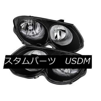 ヘッドライト クライスラー99-04 300Mブラックハウジング交換ヘッド