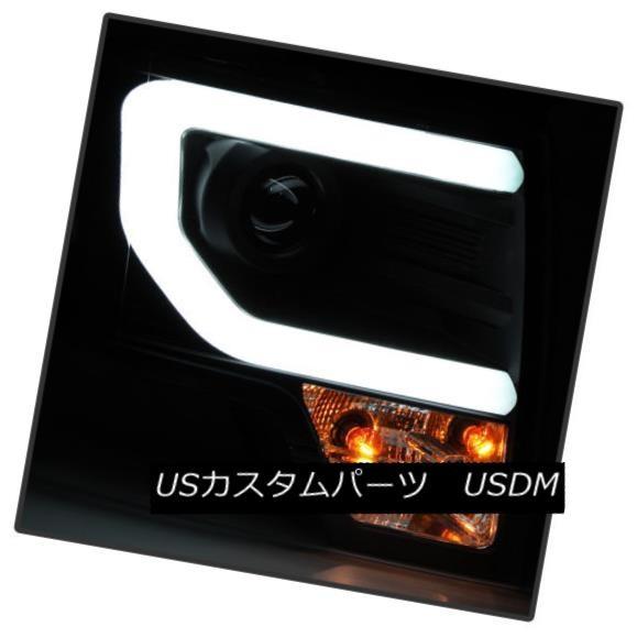 ヘッドライト フォード09-14 F150ブライトネオンチューブDRLクロームプロジェクターヘッドライトランプF-150 Ford 09-14 F15の画像