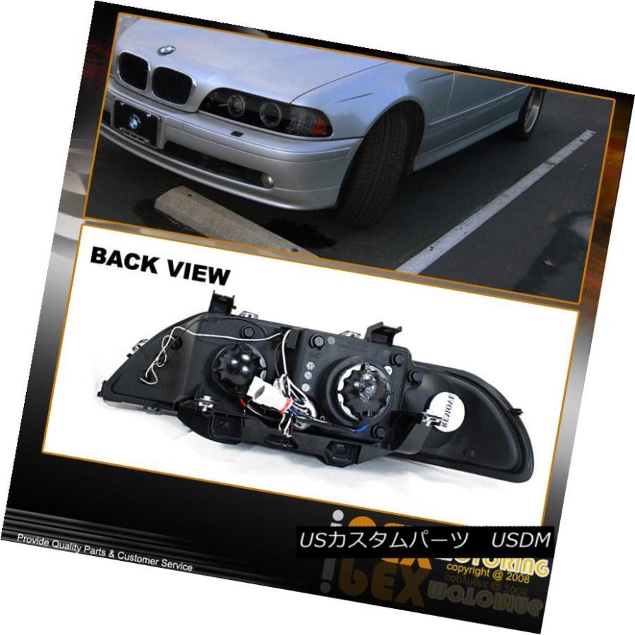 完売 ヘッドライト 5シリーズ 1997 03 Bmw 9 528i 540iハロープロジェクターledヘッドライトシャイニーブラック 5 Se 保障できる Www Intime Univ Org