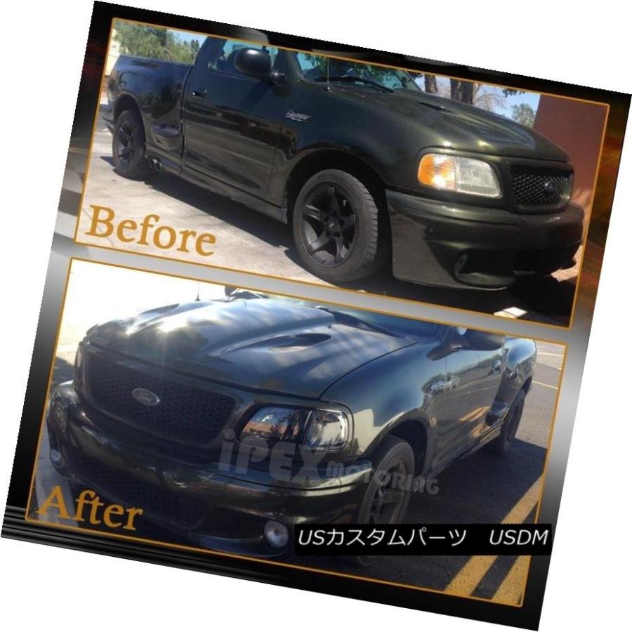 ヘッドライト [シャイニー・スモーク] 1997-2002フォードF150 /遠征ヘッドライト+コーナー・シグナル・ライト [Shiny Smoke]_2