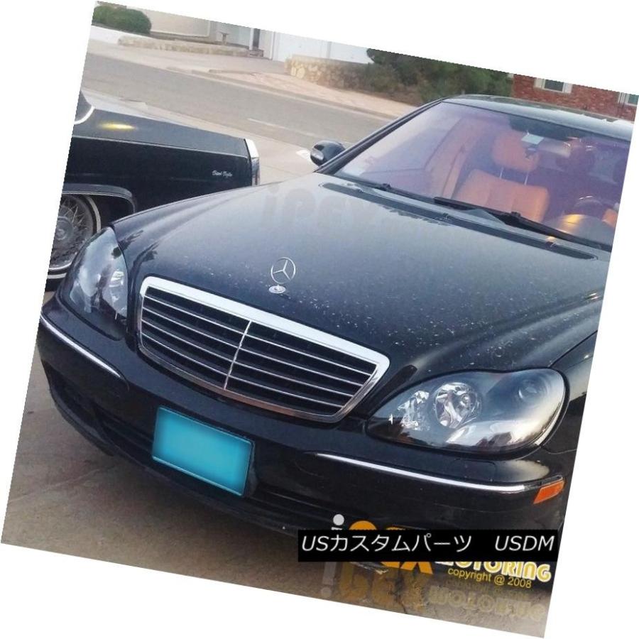 ヘッドライト （S-CLASS）2000-2005メルセデスベンツW220 S430 / S500 / S600プロジェクターブラックヘッドライト (の画像