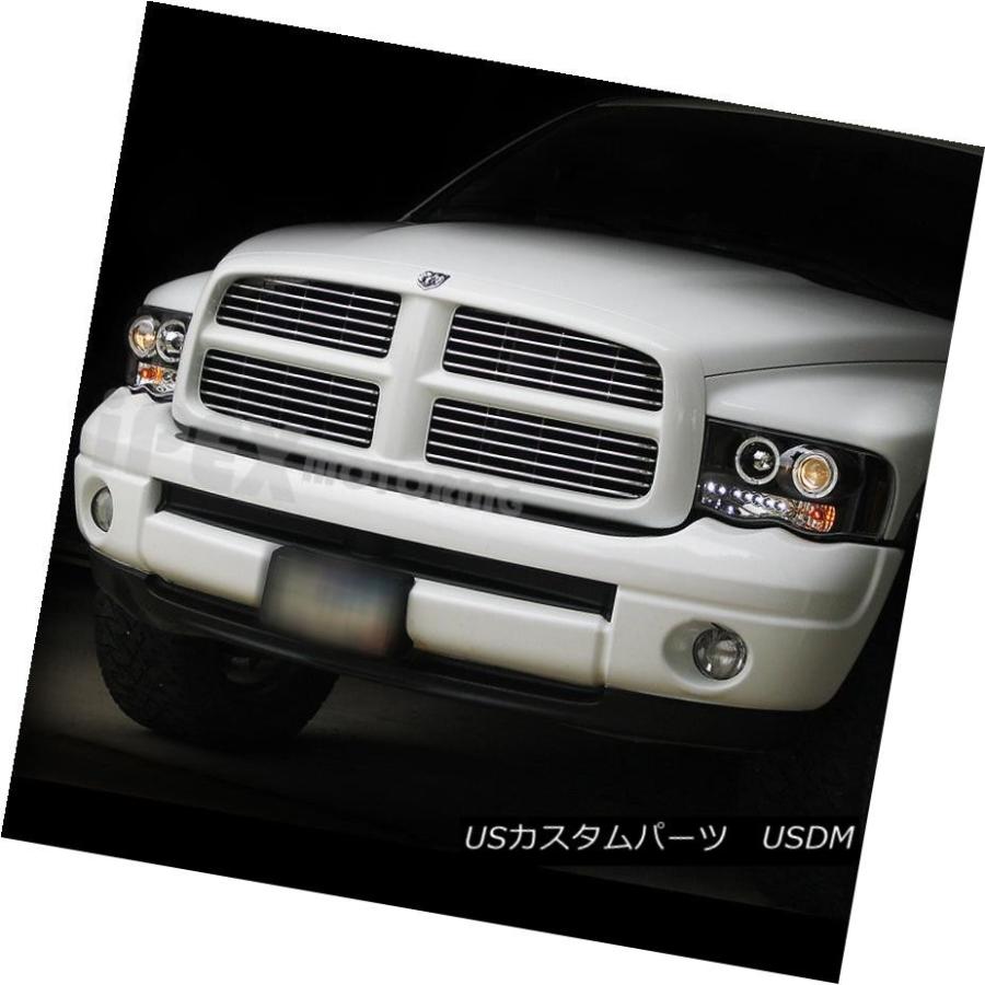ヘッドライト 02-05 Dodge Ram 1500 2500ブラックプロジェクターヘッド