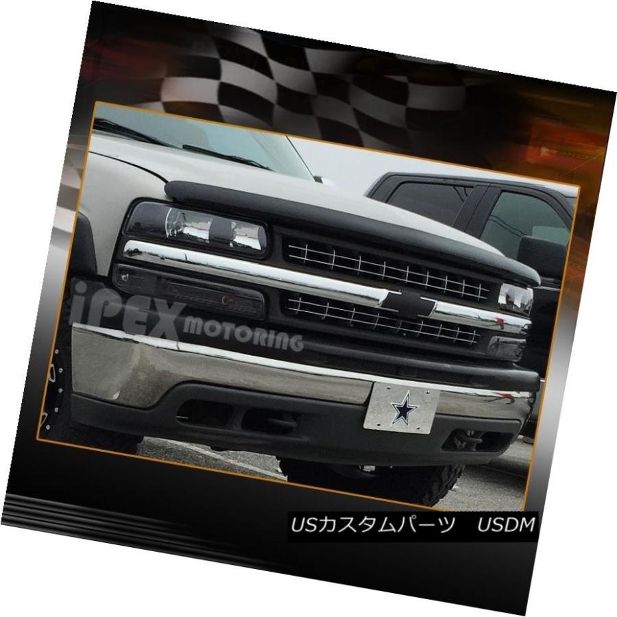ヘッドライト シボレータホシルバラード郊外のブラックヘッドライト+スモークフォグライト+シグナルライト Chevy Tahoe Silverado Sの画像