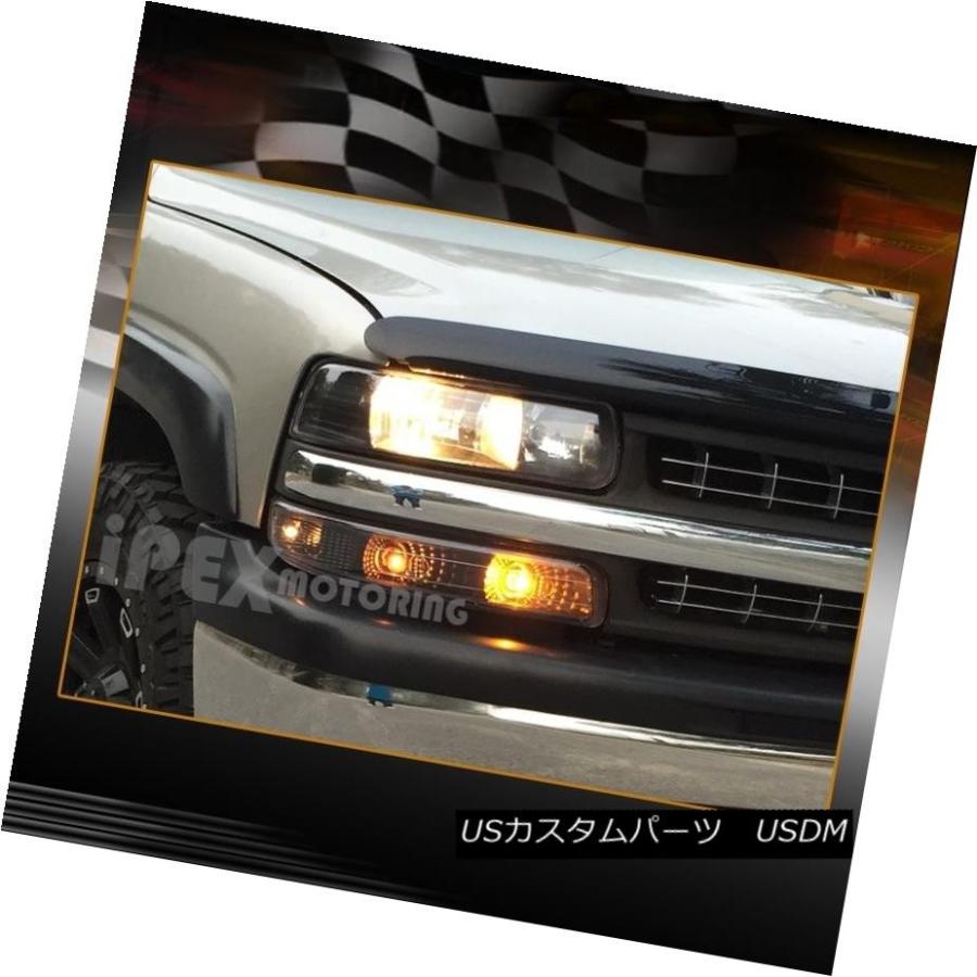 ヘッドライト シボレータホシルバラード郊外のブラックヘッドライト+スモークフォグライト+シグナルライト Chevy Tahoe Silverado Sの画像