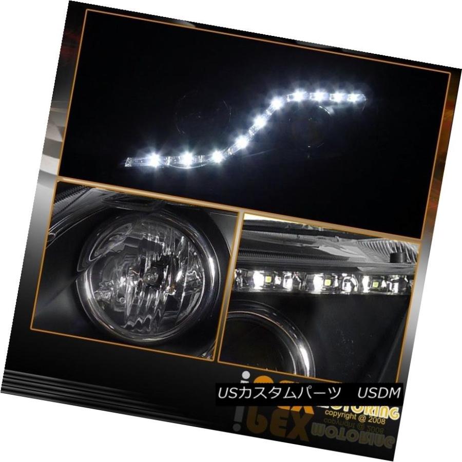 ヘッドライト \"Z\" LEDストリップ2006-2011ホンダシビック4Drプロジェクターブラックヘッドライト+テールライト \"Z\" LED Striの画像