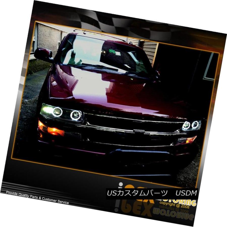 ヘッドライト 99-02シボレーシルバラードプロジェクターブラックヘッドライトスモークLEDテールライトフォグライト 99-02 Chevy Silvの画像