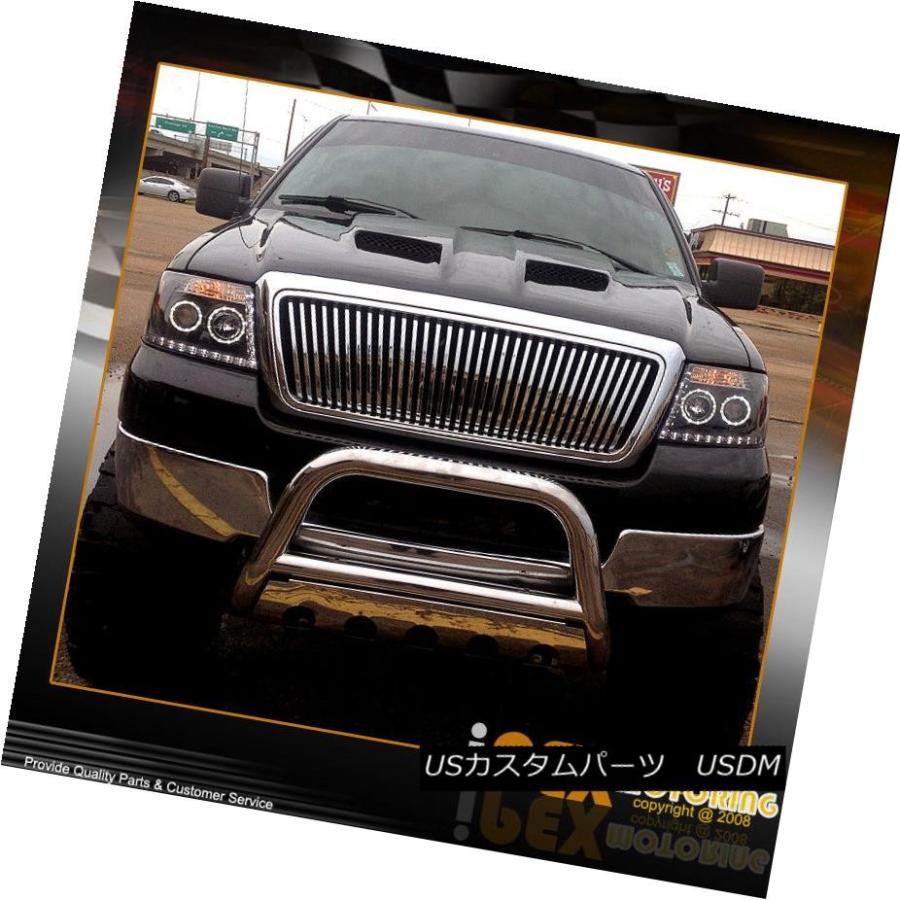 ヘッドライト BRIGHTEST（LED DRL Bar）2004-2008 Ford F150 Halosプロジェクターブラックヘッドライト BRI