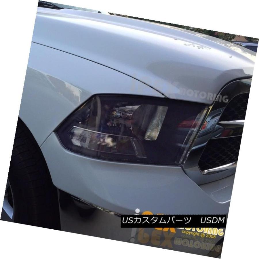 ヘッドライト 2009-2016 Dodge Ram 1500 2500 3500ブラックヘッドライト+ウルトラLEDテールライト For 2009-の画像